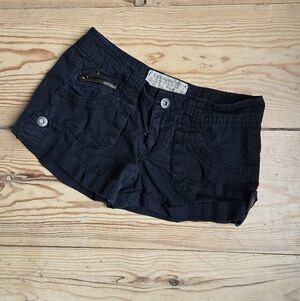 Dollhouse Black Cargo Shorts Size 1